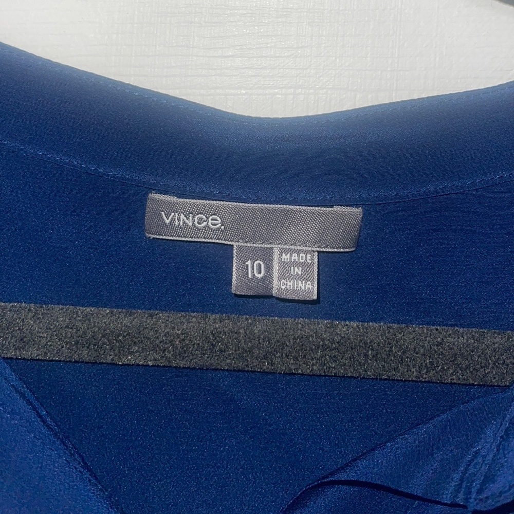 100% Vince Silk Blouse size 10